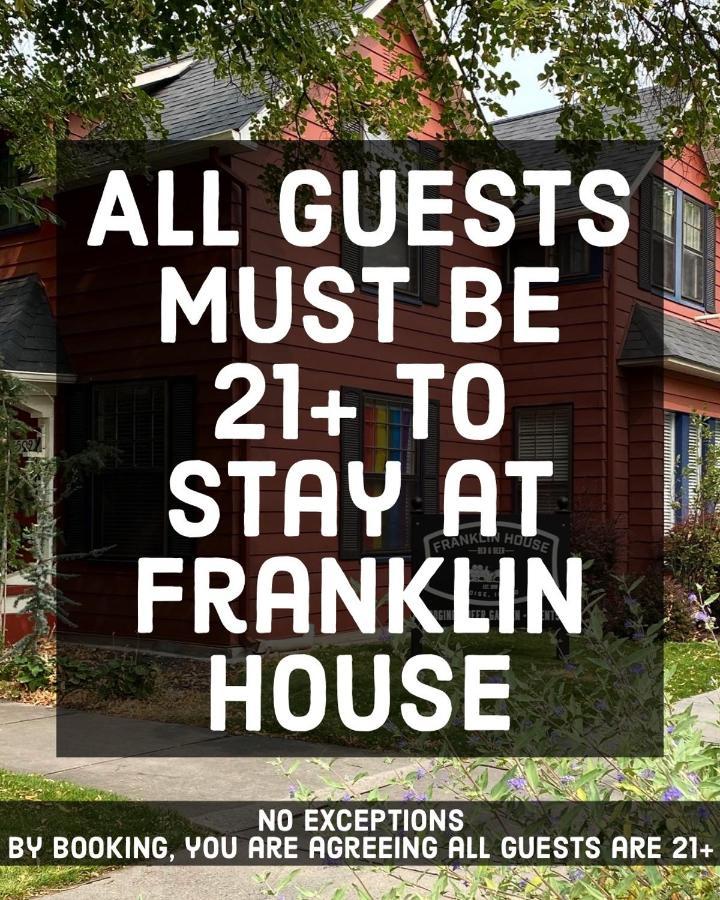 Franklin House Panzió Boise Kültér fotó